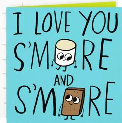 Hallmark Studio Ink Anniversary Card (S''more Love)