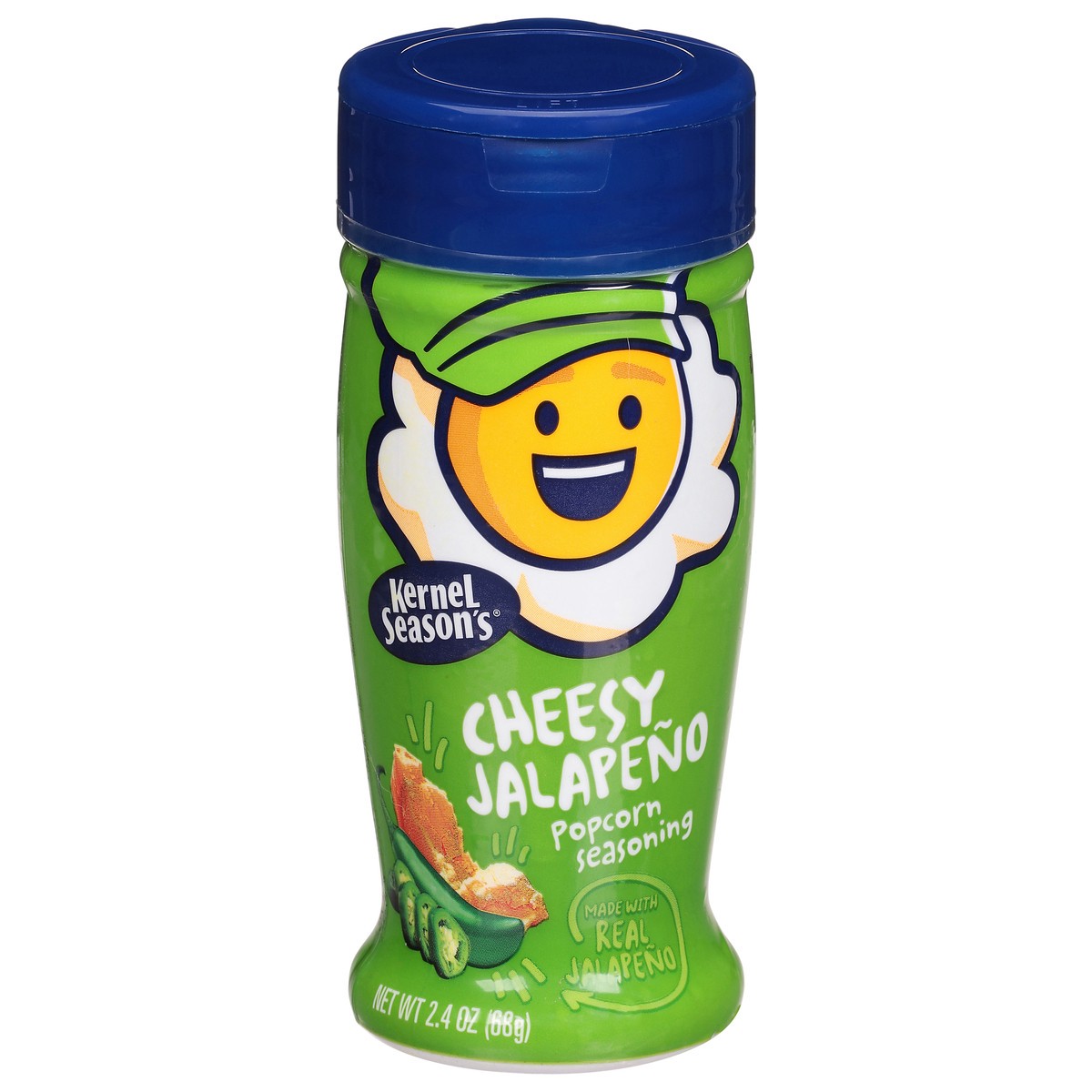 slide 1 of 3, Kernel Season's Cheesy Jalapeno Popcorn Seasoning 2.4 oz, 2.4 oz