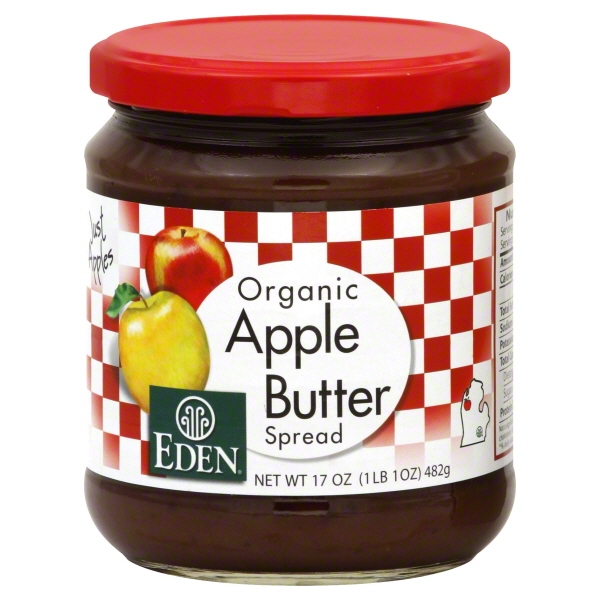 slide 1 of 1, Eden Foods Organic Apple Butter Spread, 17 oz