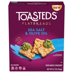 Toasted Kellogg's Toasted Crackers Sea Salt 8.7oz