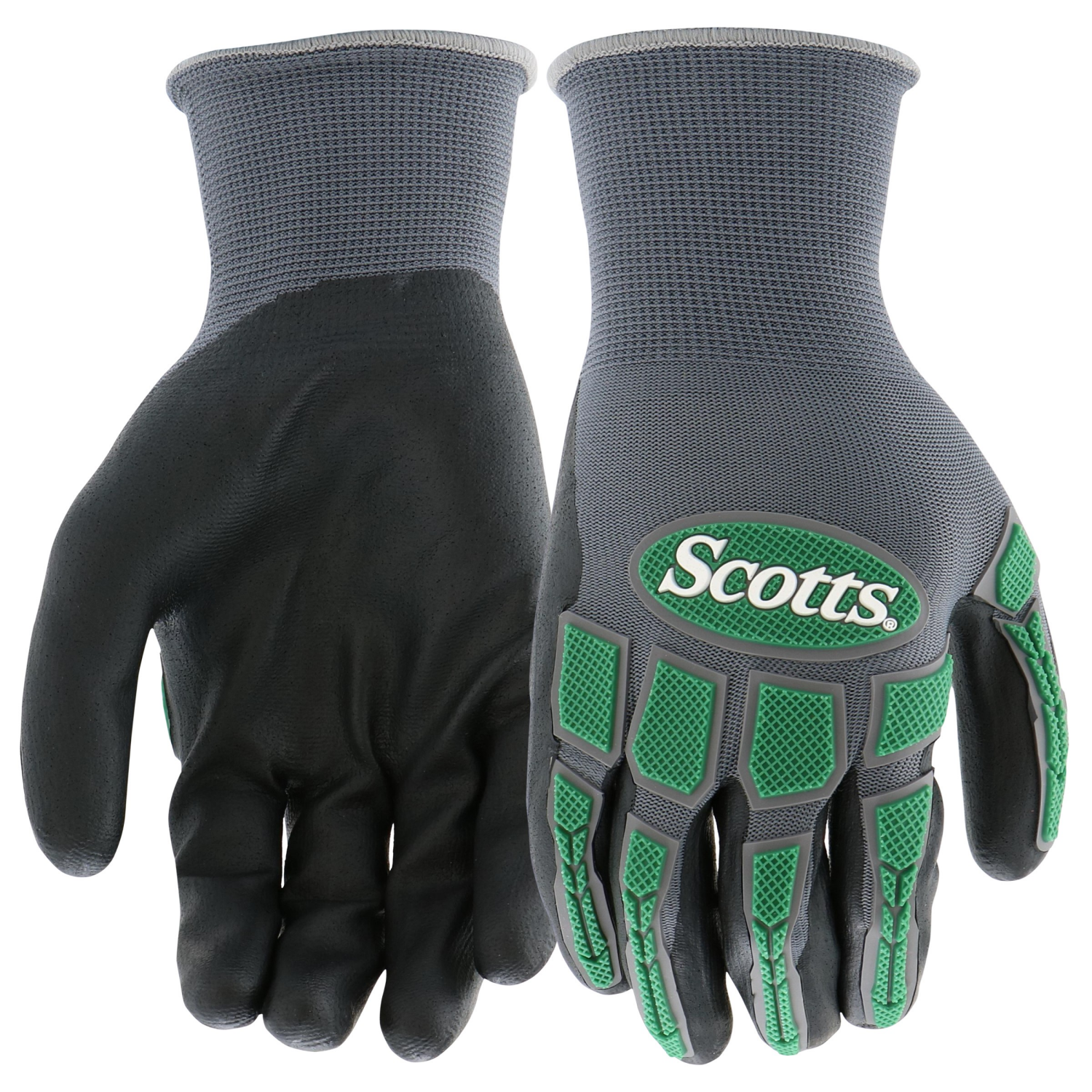 slide 3 of 5, Scotts Dipped With Protection Glove Large, 1 ct