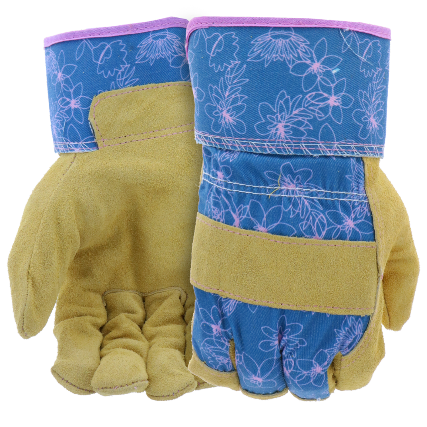 slide 1 of 1, Miracle Gro Leather Palm Glove, 1 ct