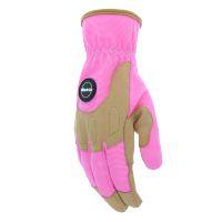 slide 7 of 9, Miracle-Gro Women's Hi-Dex Spandex with Synthetic Leather Palm Glove Small/Medium, smallmedium