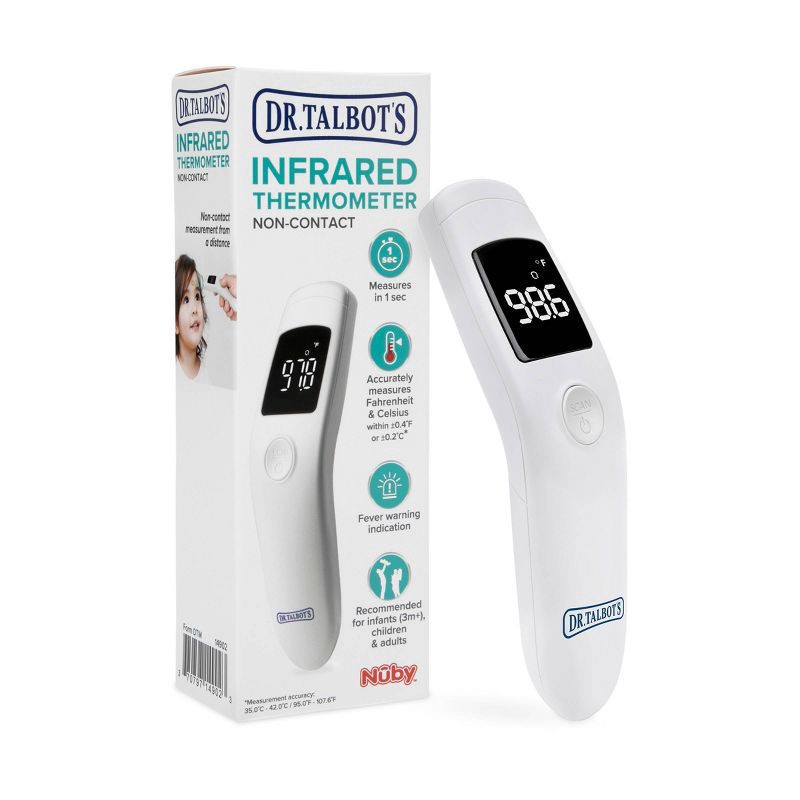 slide 1 of 4, Dr. Talbot's Infrared Thermometer, 1 ct