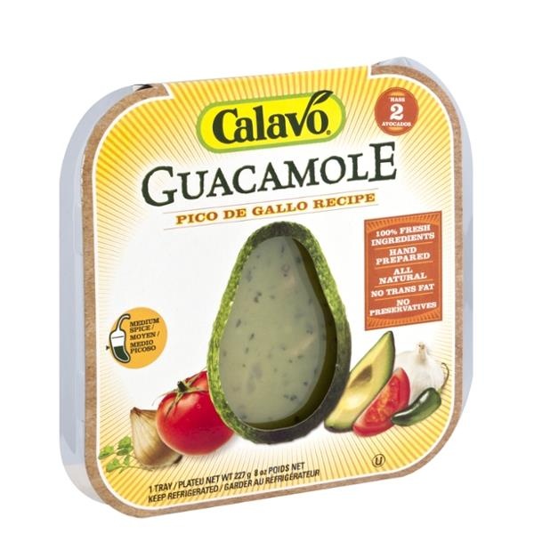 slide 1 of 1, Calavo Guacamole Pico De Gallo Recipe, 8 oz