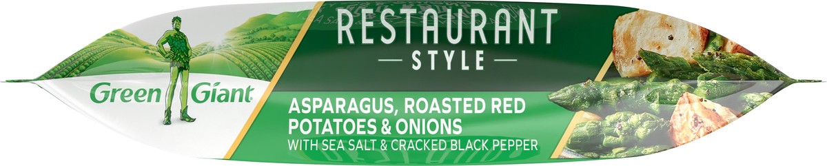 slide 5 of 11, Green Giant Restaurant Style Veggie Sides, Asparagus, Roasted Red Potatoes & Onions, 10.5 oz (Frozen), 10.5 oz