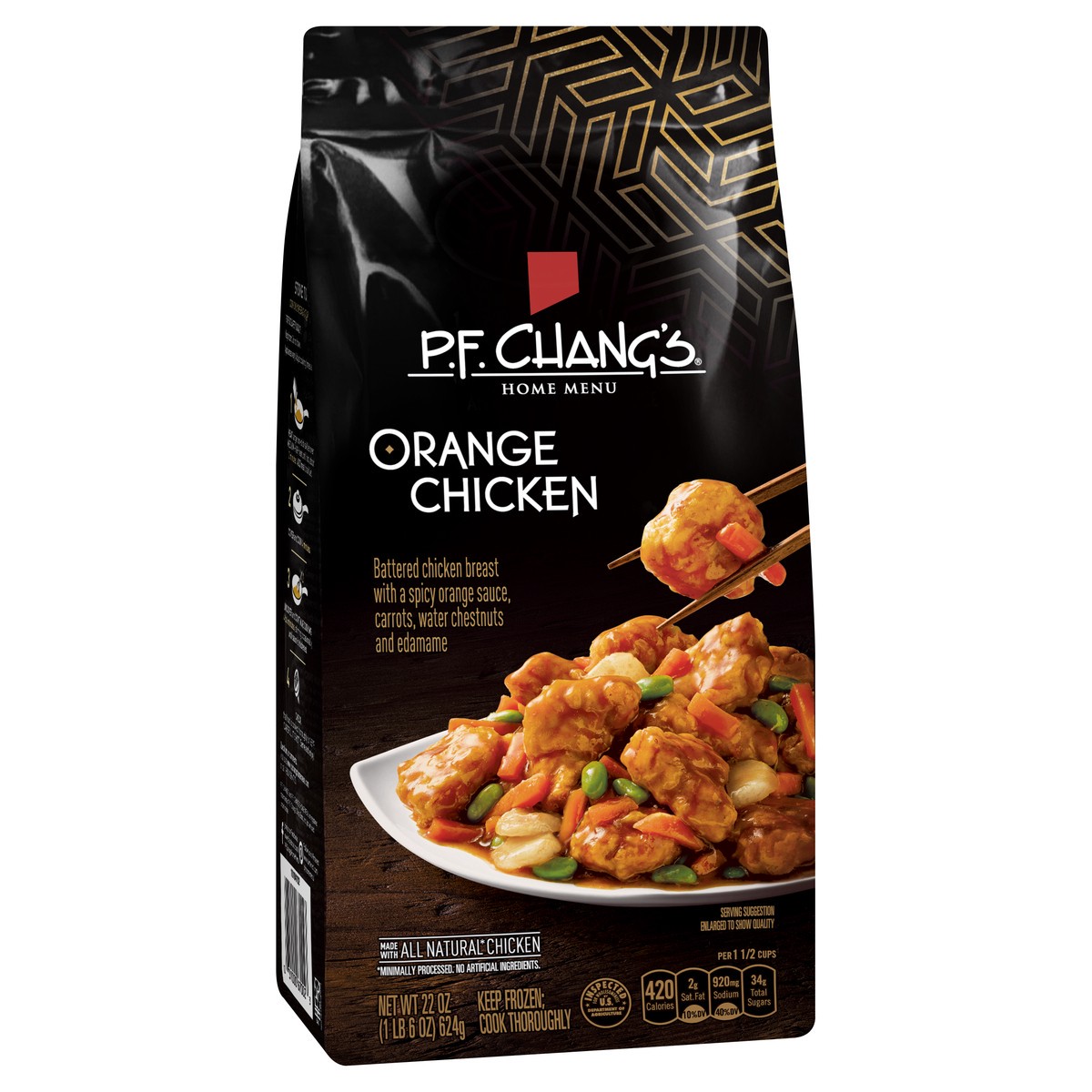 slide 2 of 9, P.F. Chang's Frozen Orange Chicken Meal - 22oz, 22 oz