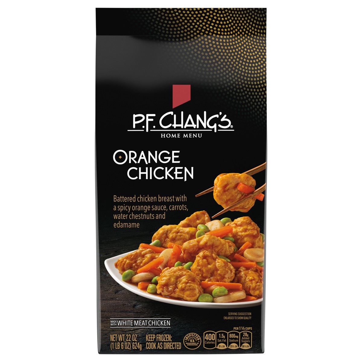 slide 1 of 9, P.F. Chang's Home Menu Orange Chicken Skillet Meal, Frozen Meal, 22 oz, 22 oz