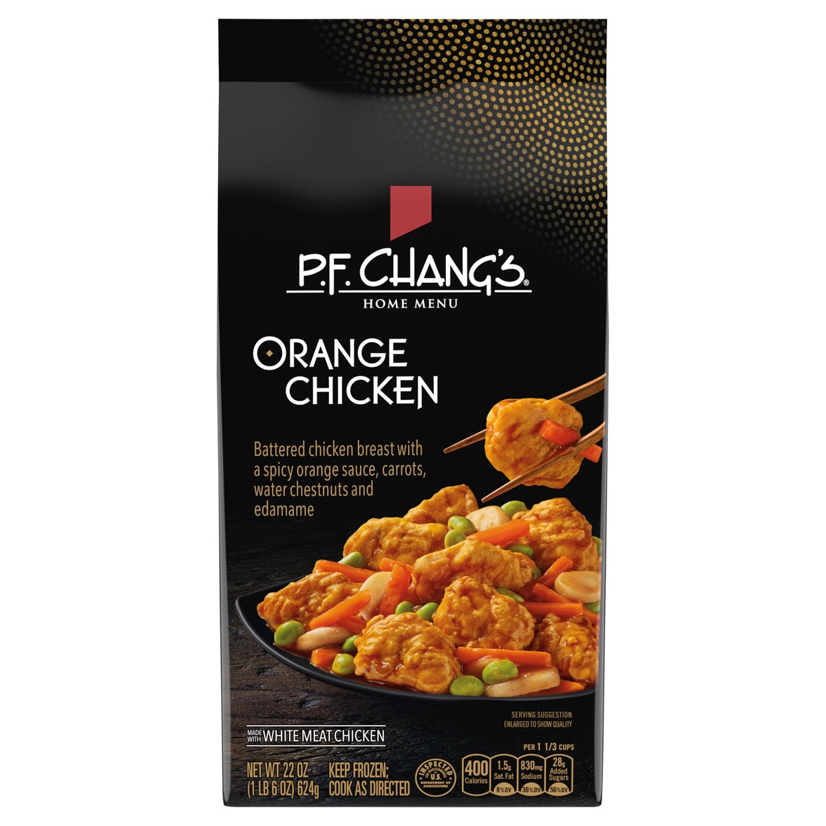 slide 1 of 9, P.F. Chang's Home Menu Orange Chicken Skillet Meal, Frozen Meal, 22 oz, 22 oz