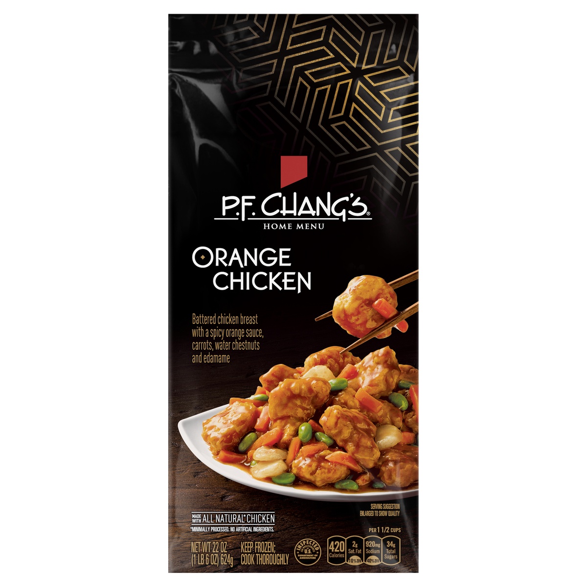 slide 1 of 1, P.F. Chang's Home Menu Orange Chicken Skillet Meal, 22 oz