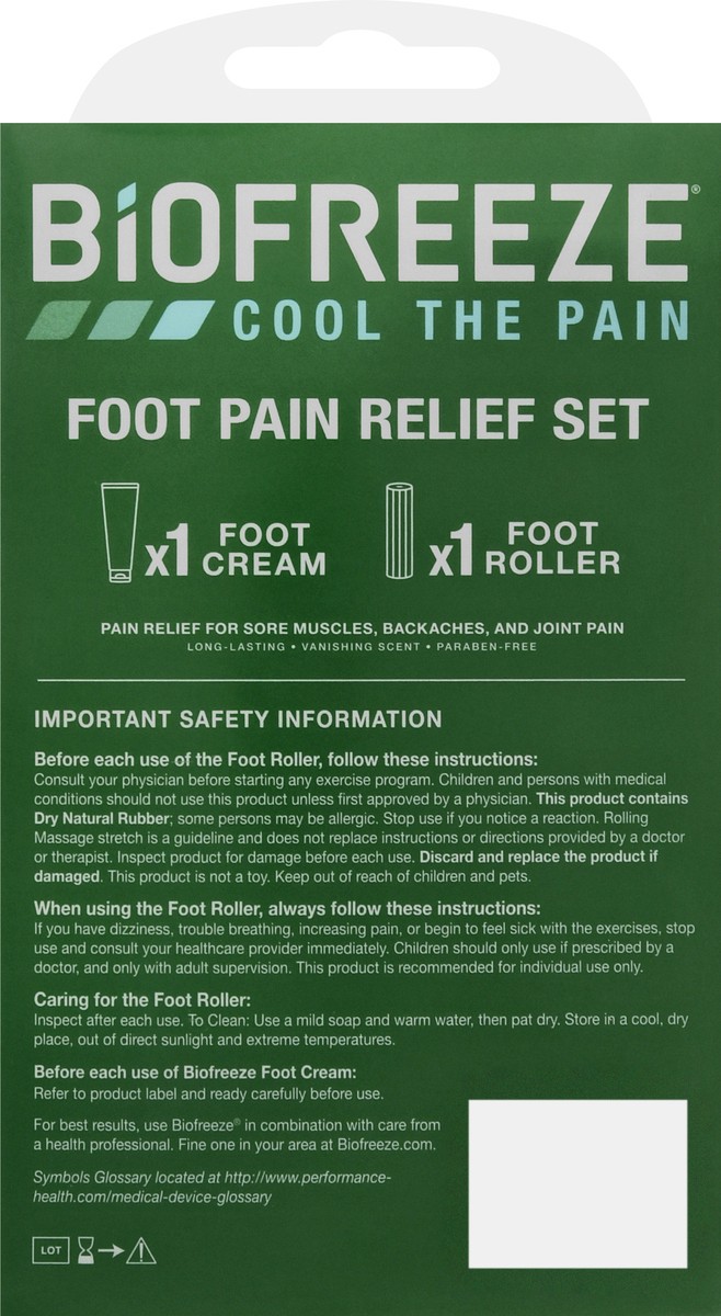 slide 5 of 9, Biofreeze Foot Care Kit, 3 oz