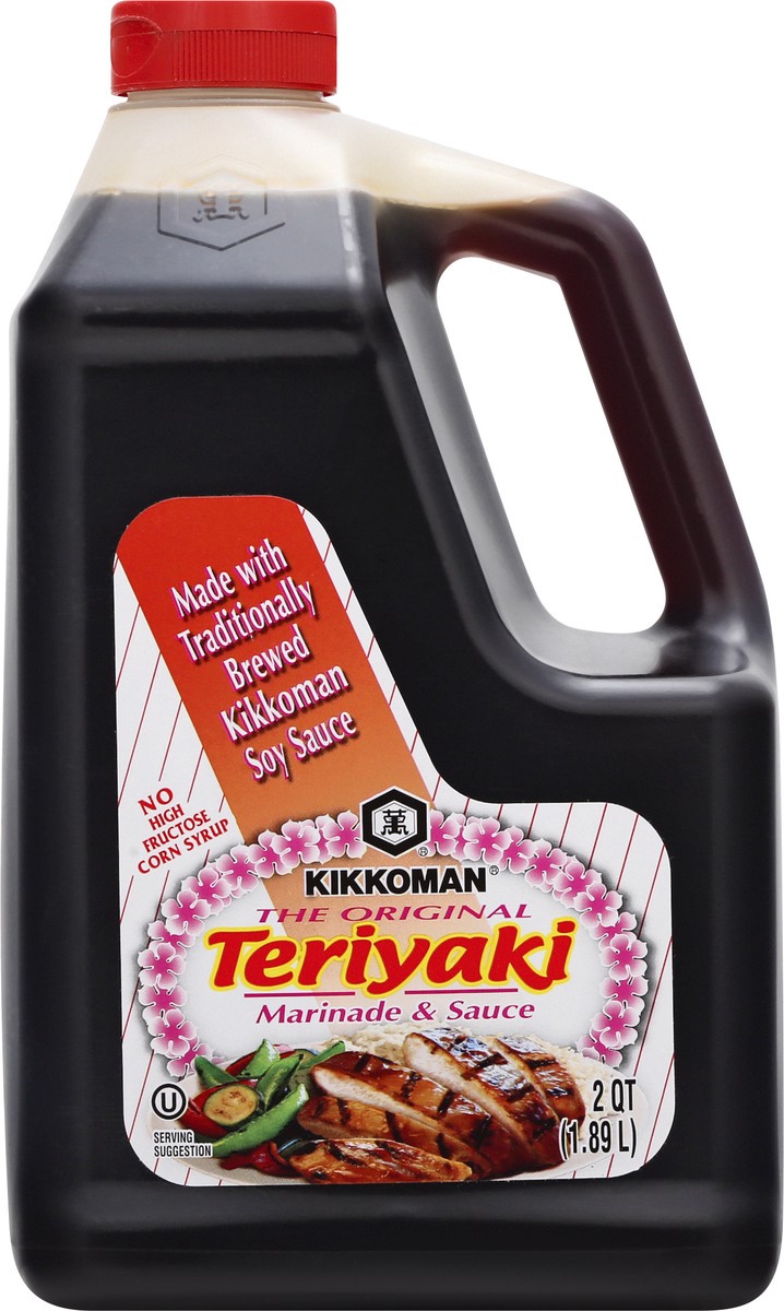 slide 9 of 9, Kikkoman Teriyaki Marinade & Sauce 2 qt, 2 qt