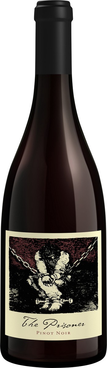 slide 5 of 5, The Prisoner Wine Company Sonoma Coast Pinot Noir Red Wine by The Prisoner Wine Company Wine Company, 750 mL Bottle, 25.35 fl. oz