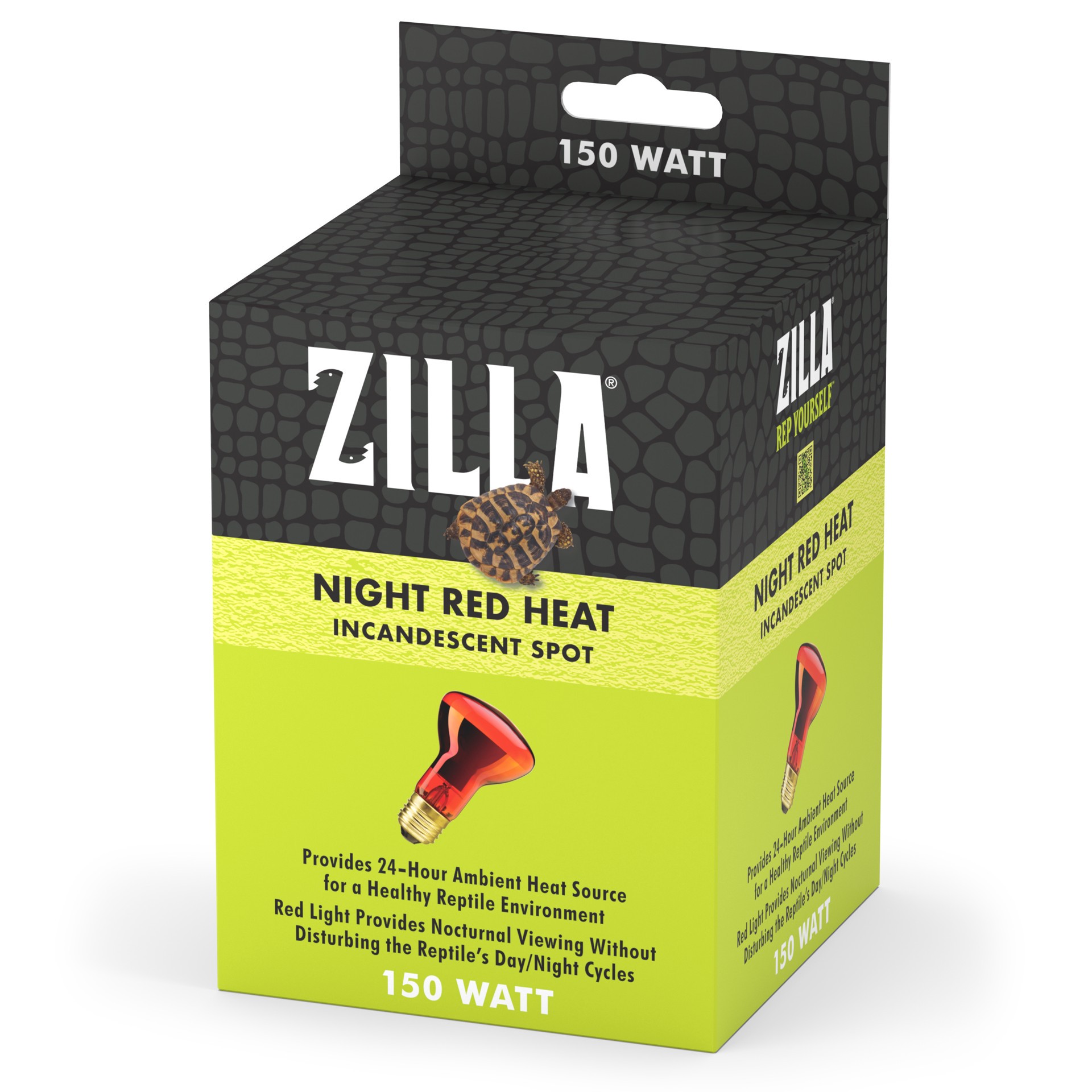 slide 1 of 6, Zilla Incandescent Spot Bulbs Night Red 150 Watts, 1 ct