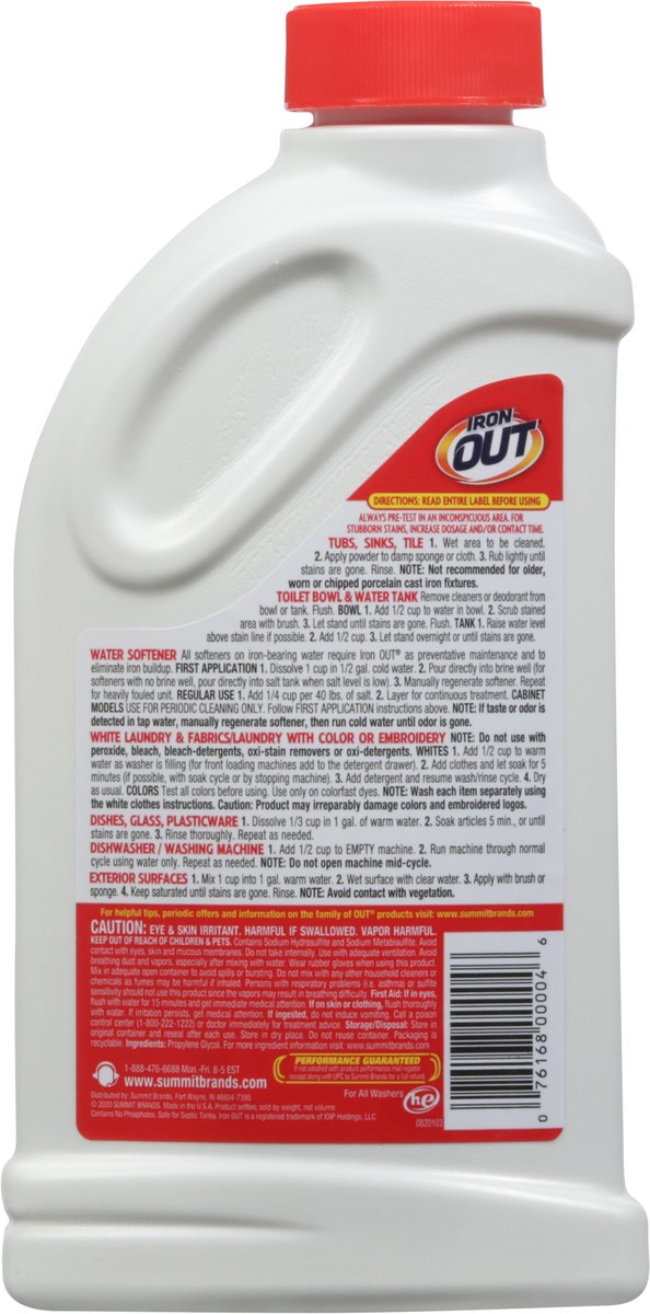 slide 5 of 9, Iron OUT Rust Stain Remover 28 oz, 28 oz