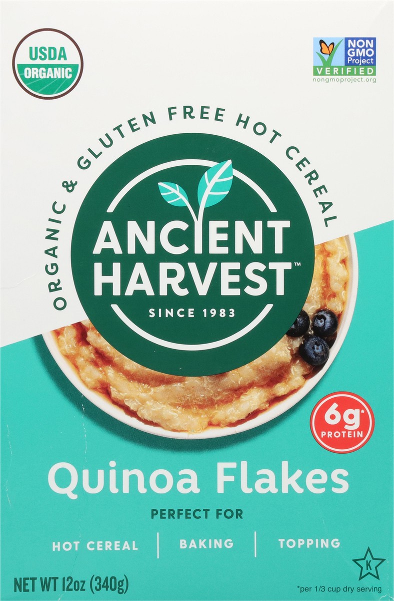 slide 4 of 13, Ancient Harvest Organic Quinoa Flakes, 12 oz