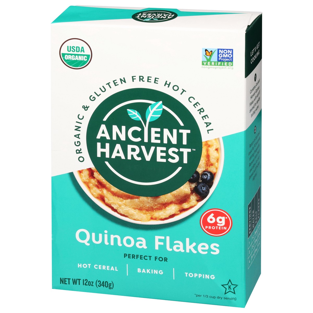 slide 7 of 13, Ancient Harvest Organic Quinoa Flakes, 12 oz