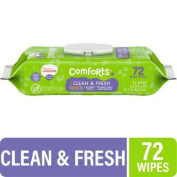 Comforts Clean And Fresh Scent Baby Wipes