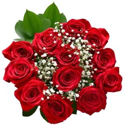Long Stem Red Roses