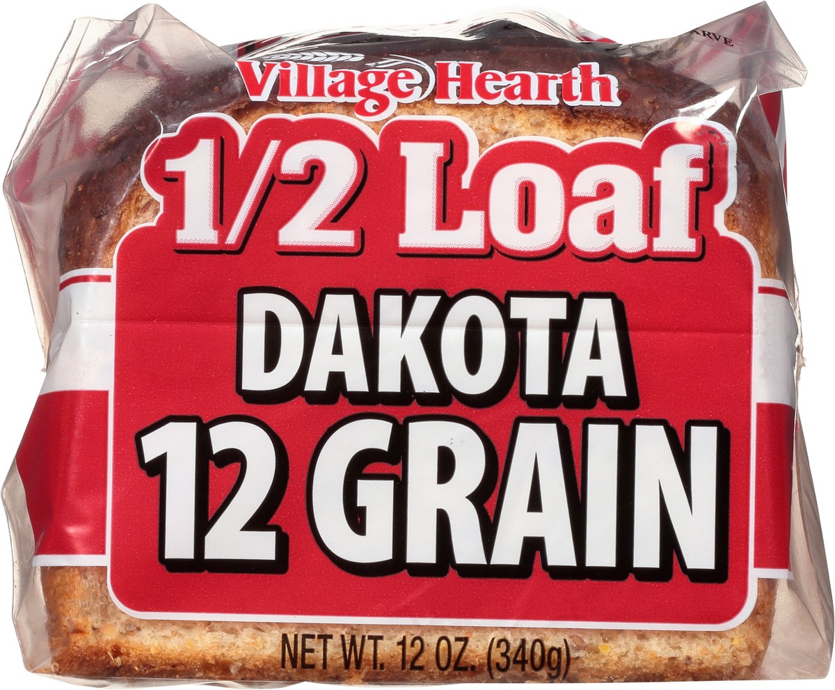 slide 3 of 13, Village Hearth Dakota 12 Grain Bread Half Loaf 12 oz, 12 oz