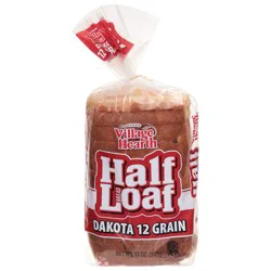 Village Hearth Dakota 12 Grain Bread Half Loaf 12 oz