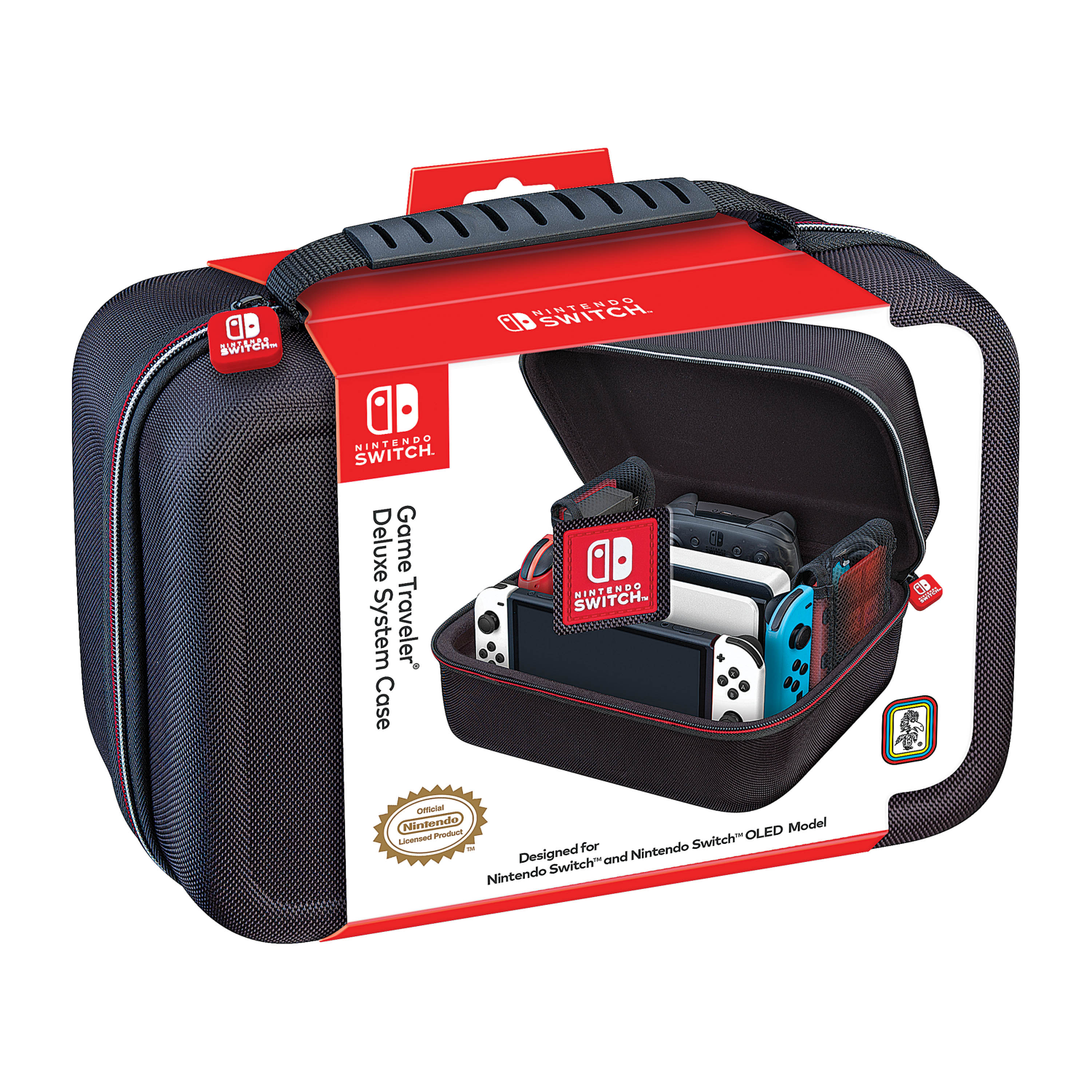 slide 1 of 2, Nintendo Switch Game Traveler Deluxe System Case, 1 ct