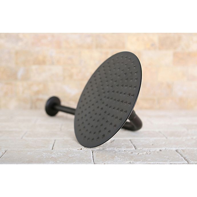 slide 3 of 3, Kingston Brass Showerhead with Shower Arm - Oil Rubbed Bronze, 1 ct