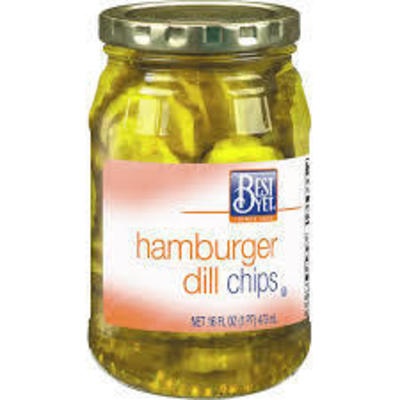 slide 1 of 1, Best Yet Hamb Dill Slices, 24 oz