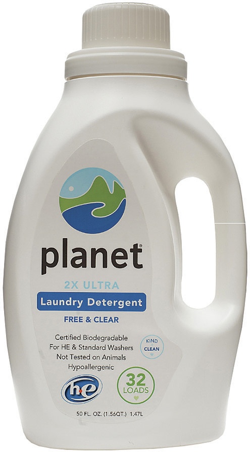 slide 1 of 1, Planet 2X Laundry Detergent He, 50 oz