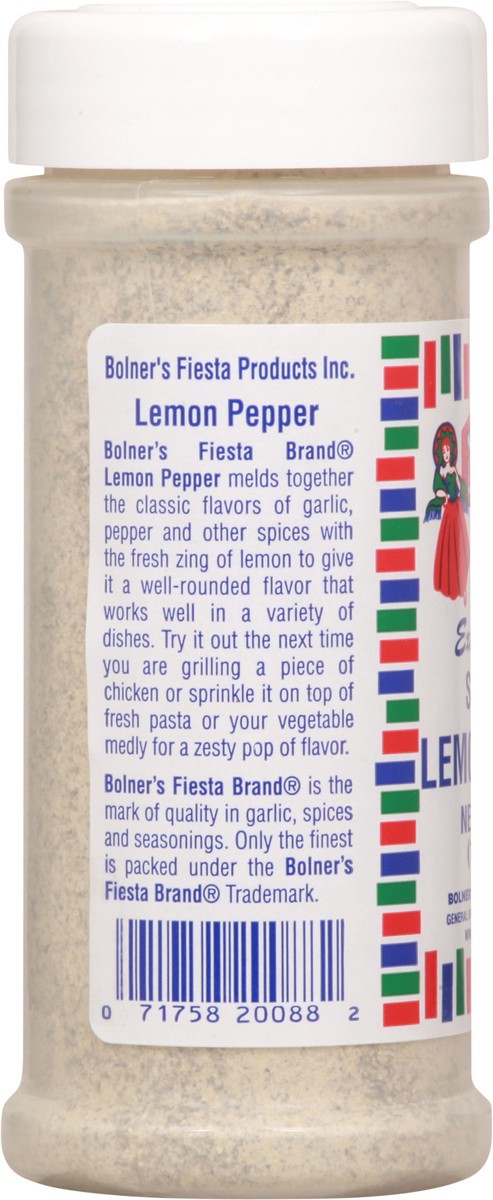 slide 6 of 12, Fiesta Salt Free Extra Fancy Lemon Pepper 6 oz, 6 oz