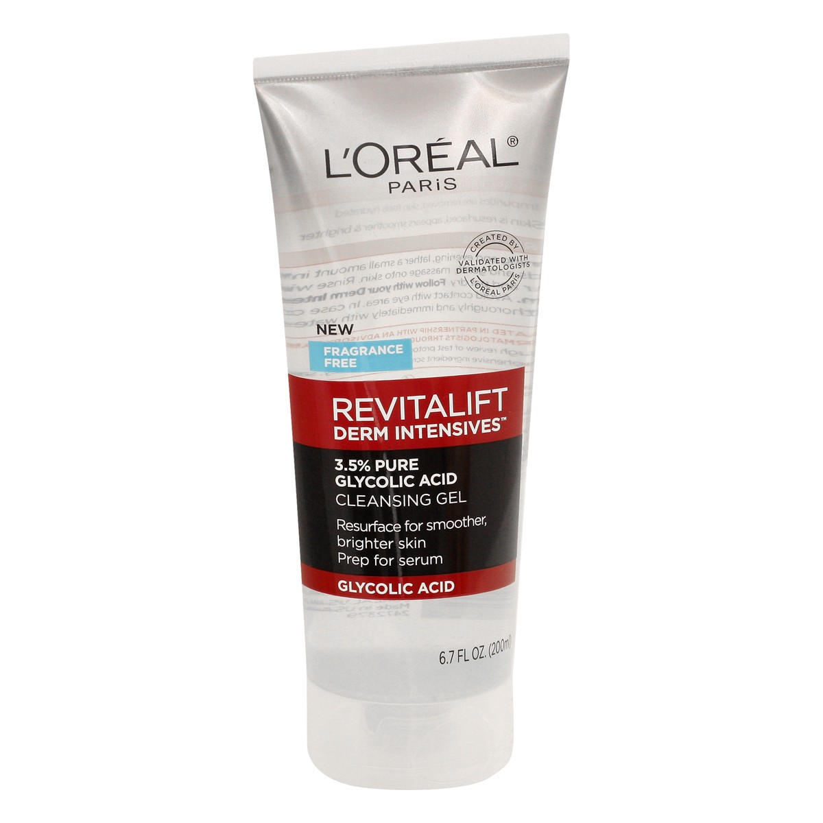 slide 9 of 11, L'Oréal Revitalift Derm Intensives Cleansing Gel 6.7 oz, 6.7 fl oz