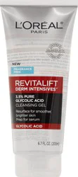 L''Oreal Revitalift Derm Intensives Cleansing Gel 6.7 oz