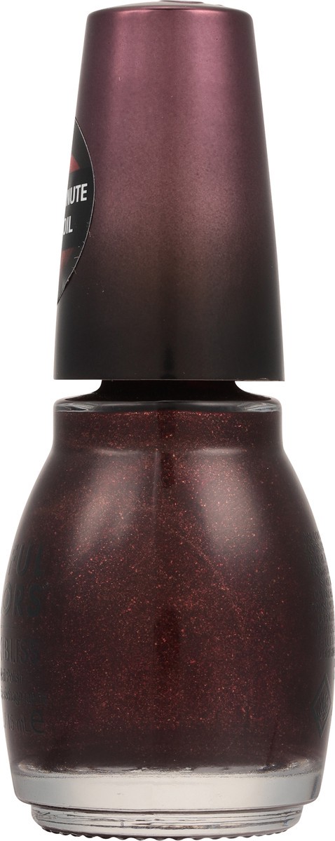 slide 3 of 9, Sinful Colors Quick Bliss Blackcherry 2677 Fast Dry Nail Polish 0.5 fl oz, 0.5 fl oz