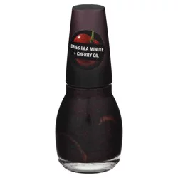 Sinful Colors Quick Bliss Blackcherry 2677 Fast Dry Nail Polish 0.5 fl oz