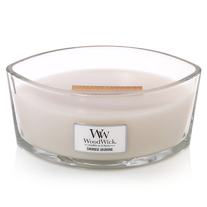 slide 2 of 2, WoodWick Smoked Jasmine Large Oval Jar Candle, 1 ct