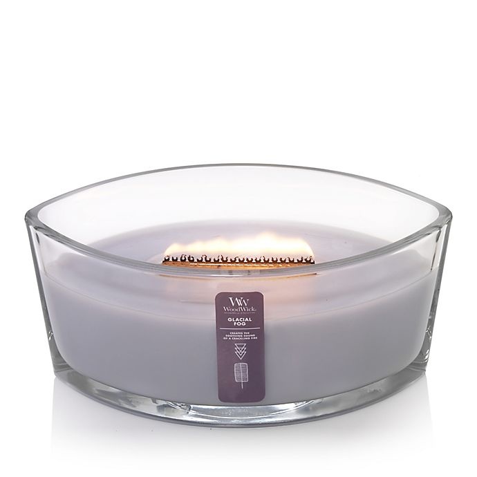 slide 2 of 2, WoodWick Glacial Fog Large Oval Candle Jar, 1 ct