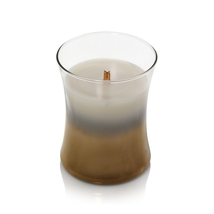 slide 2 of 2, WoodWick Smoked Jasmine Ombre Hourglass Jar Candle, 1 ct