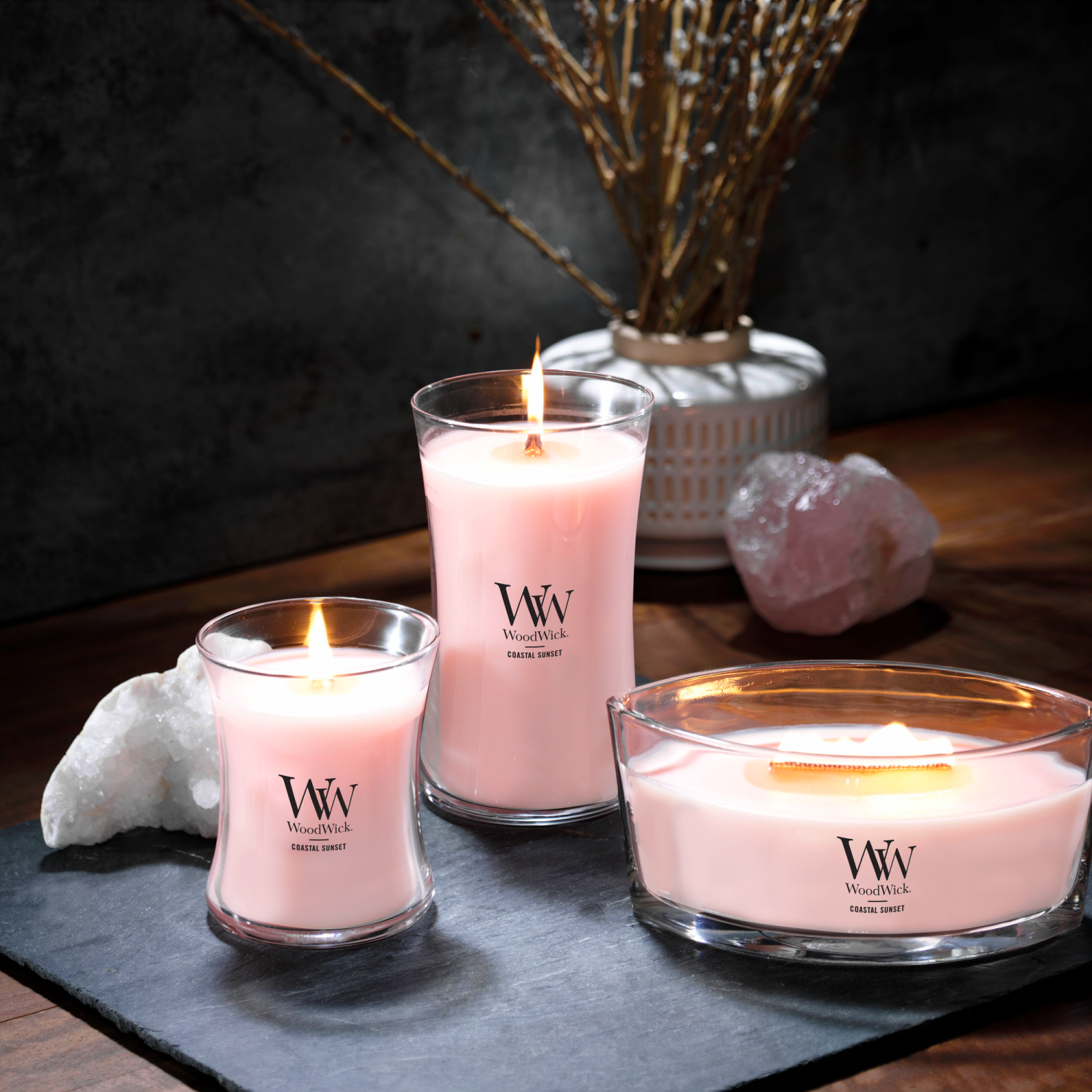 slide 4 of 4, WoodWick Coastal Sunset Candle 1 ea, 1 ct