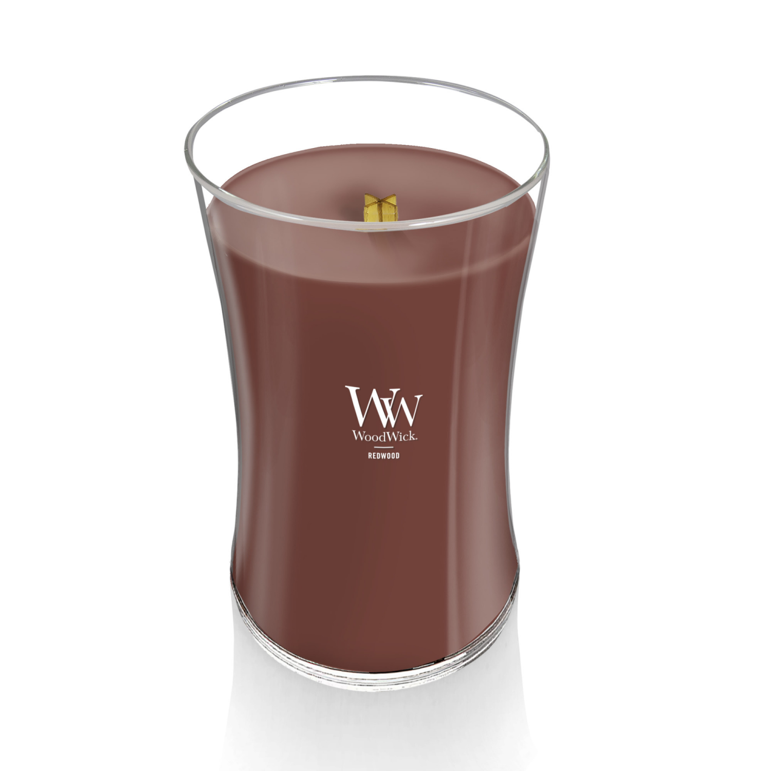 slide 3 of 3, Woodwick Candle Large Jar Redwood, 17 oz