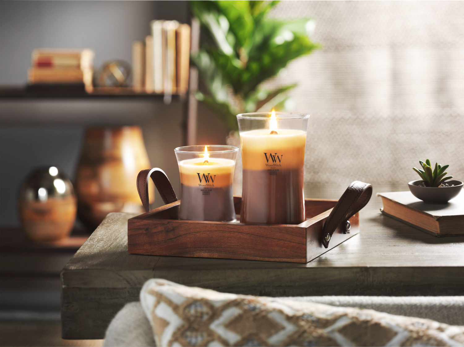 slide 3 of 4, Woodwick Large Jar Trilogy Café Sweets, 21.5 oz