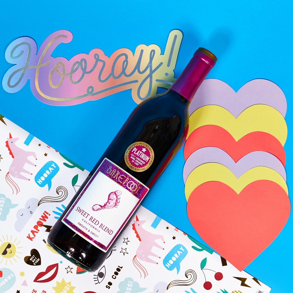 slide 5 of 6, Barefoot Cellars Sweet Red Blend Red Wine 750ml, 750 ml