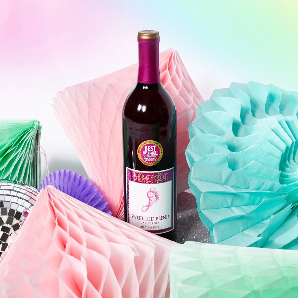 slide 4 of 6, Barefoot Cellars Sweet Red Blend Red Wine 750ml, 750 ml