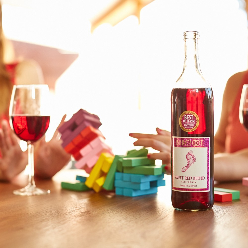 slide 2 of 6, Barefoot Cellars Sweet Red Blend Red Wine 750ml, 750 ml