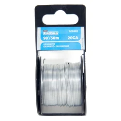 MIBRO Kingchain 20 Gauge X 98' Galvanized Steel Wire - Mini-Reel