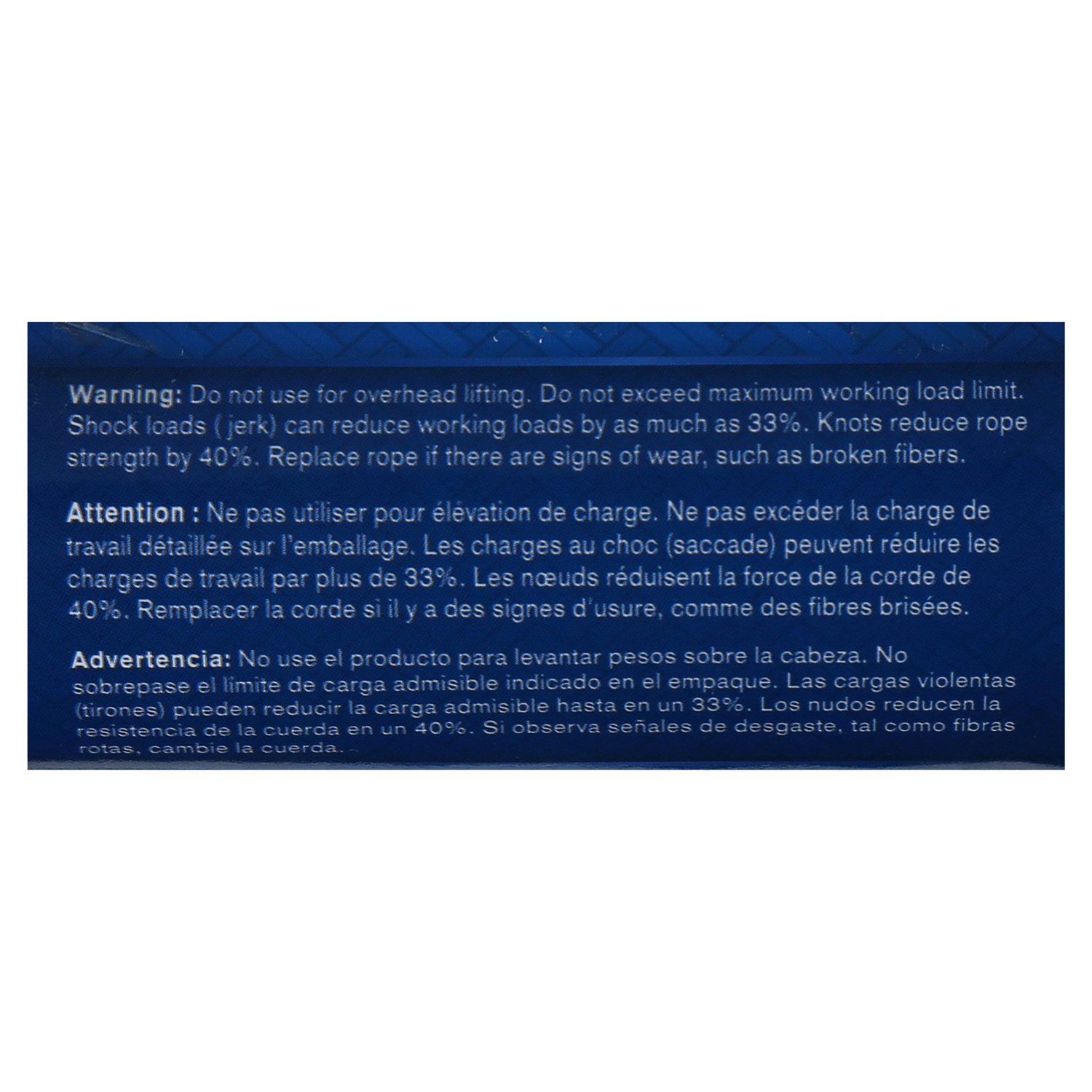 slide 2 of 2, KingCord 3/16 x 50' Smooth Braid Polyester Rope, White, 50 ft