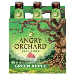 Angry Orchard Green Apple Hard Cider, Spiked (12 fl. oz. Bottle, 6pk.)
