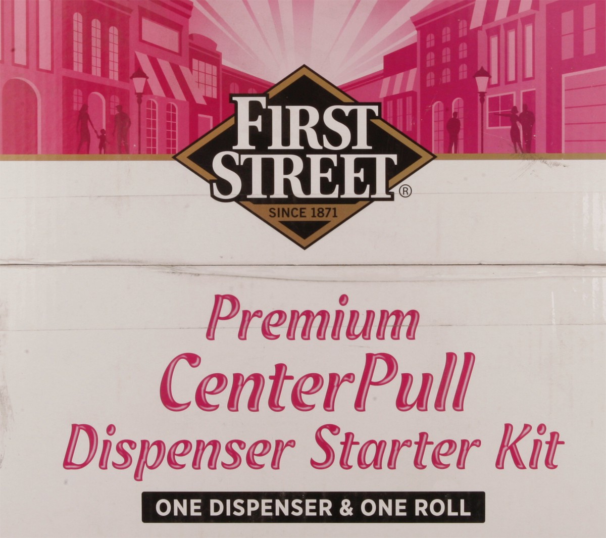 slide 9 of 11, First Street First Stree Center[Ull Dispenser Str Kit With Roll, 1 ct