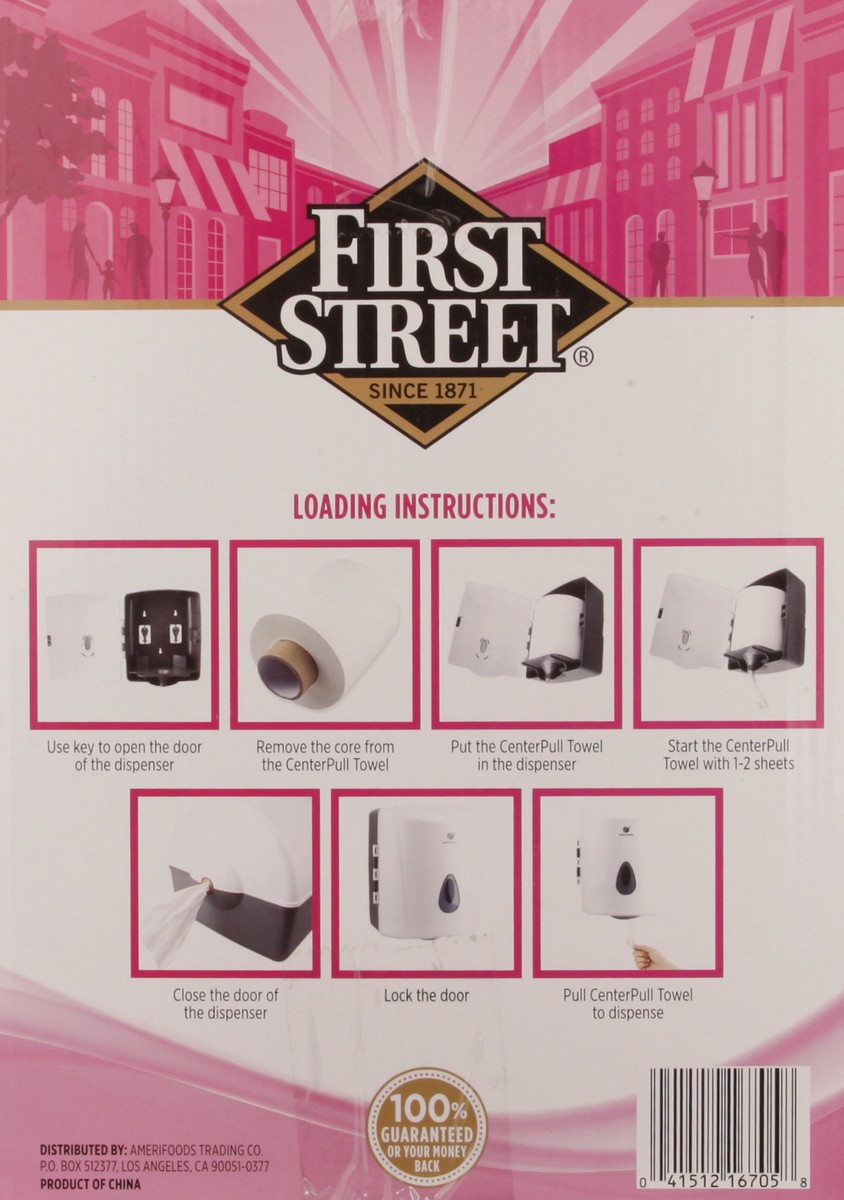 slide 10 of 11, First Street First Stree Center[Ull Dispenser Str Kit With Roll, 1 ct