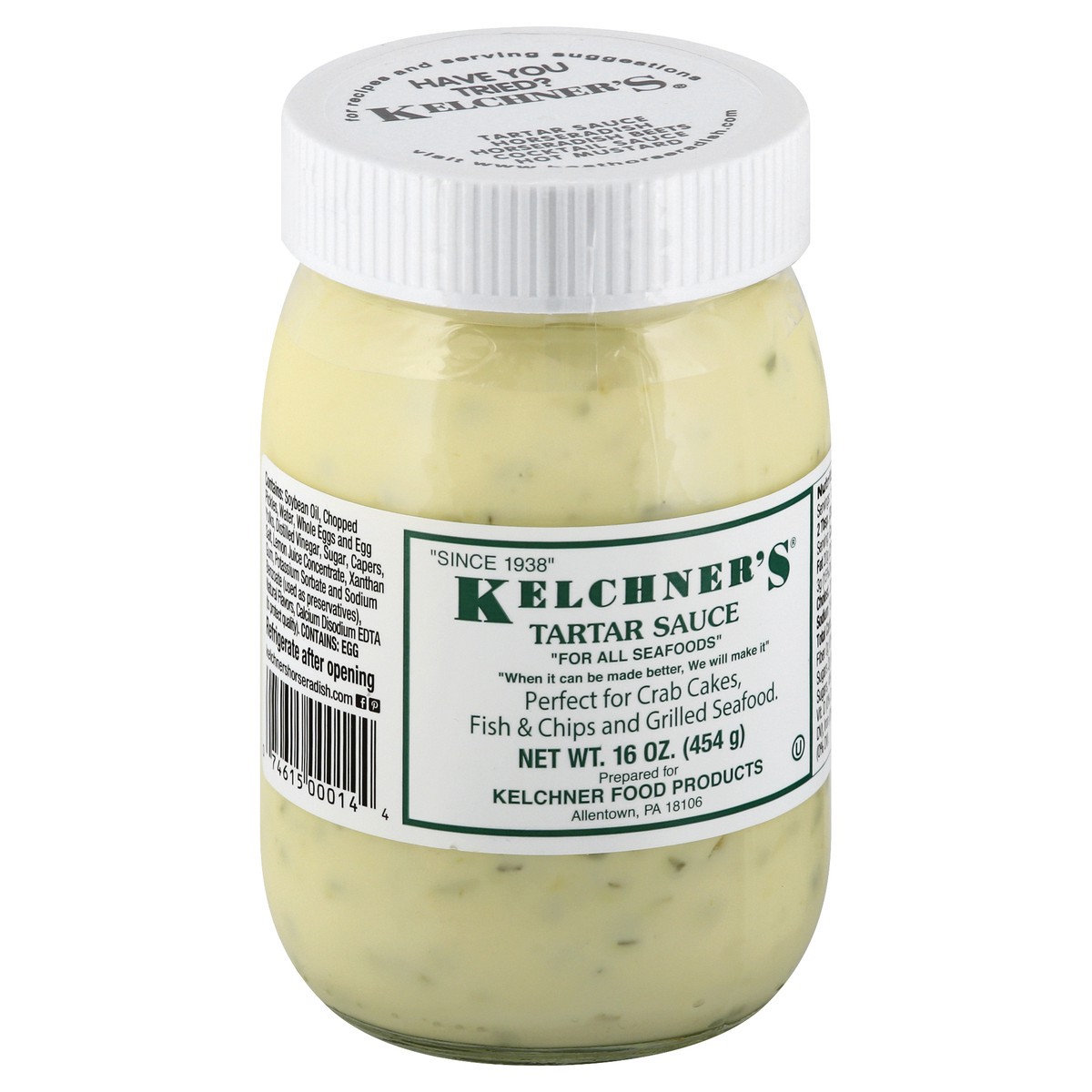 slide 6 of 12, Kelchner's Tartar Sauce - 16 oz, 16 oz