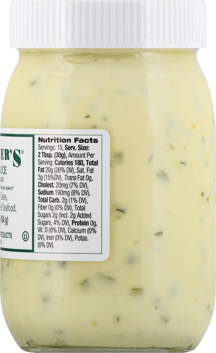 slide 8 of 12, Kelchner's Tartar Sauce - 16 oz, 16 oz